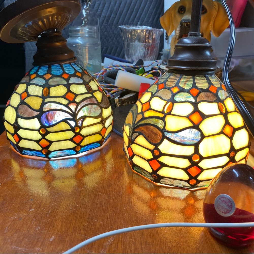Stained Glass Tiffany Style pendant lights